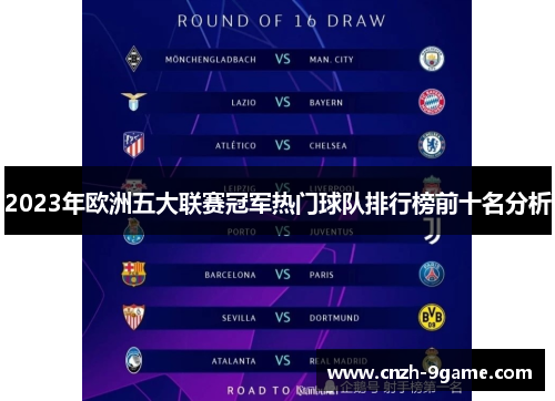 2023年欧洲五大联赛冠军热门球队排行榜前十名分析 2023年欧洲五大联赛冠军热门球队排行榜前十名分析