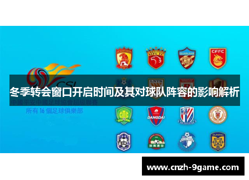 冬季转会窗口开启时间及其对球队阵容的影响解析 冬季转会窗口开启时间及其对球队阵容的影响解析